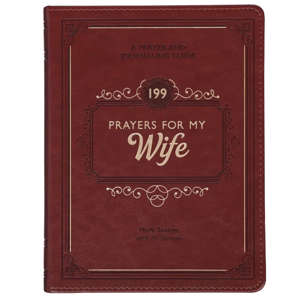 101 Prayers For My Wife Faux Leather