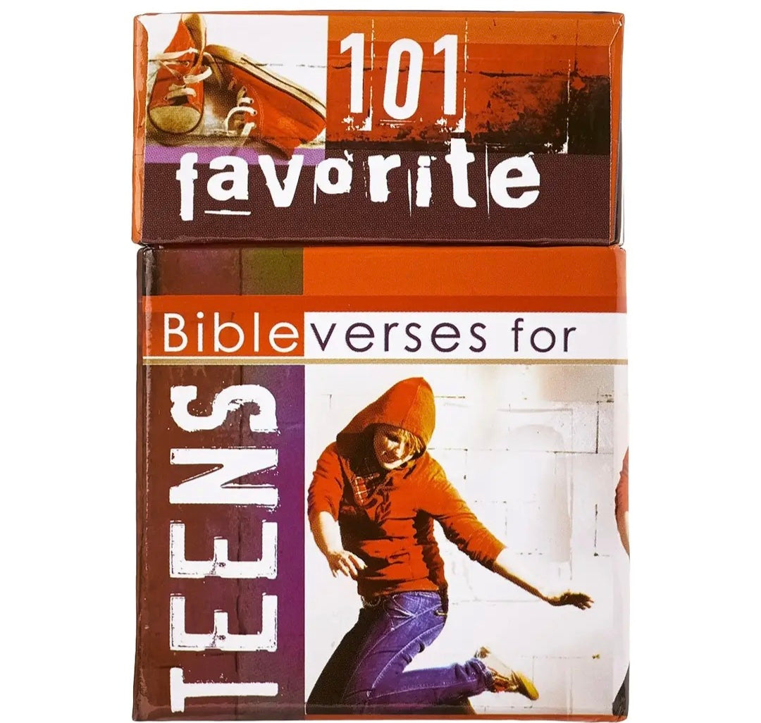 101 Favorite Blessings Box of Bible Verses for Teens