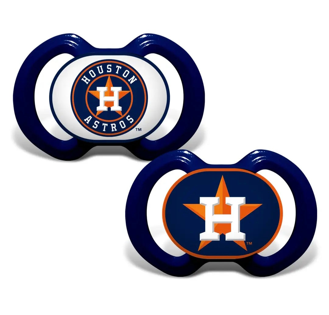 Houston Astros Pacifier -2 Pack
