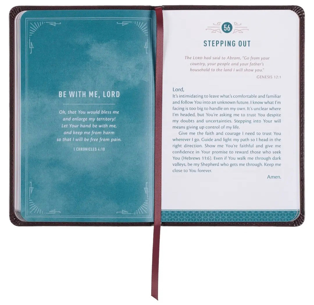 101 Prayers For Men Faux Leather