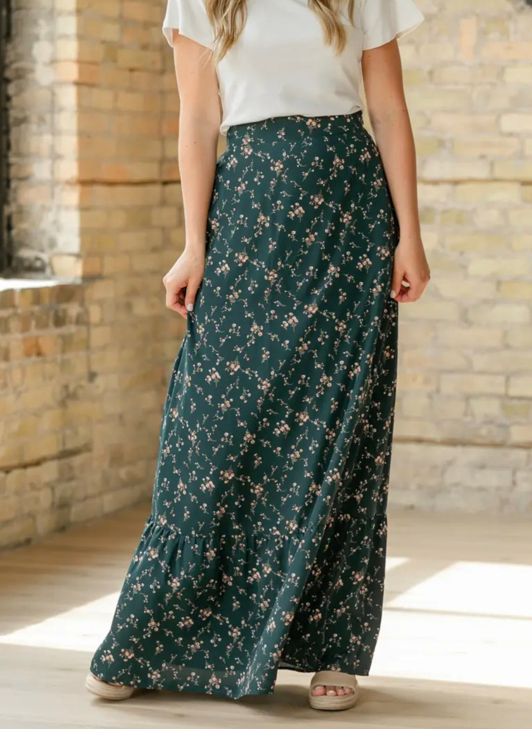 Women's Havyn Lined Maxi Skirt Fall Inherit Brand