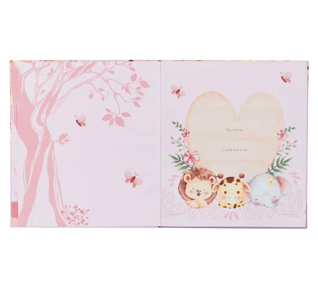 Baby Memory Book for Girls