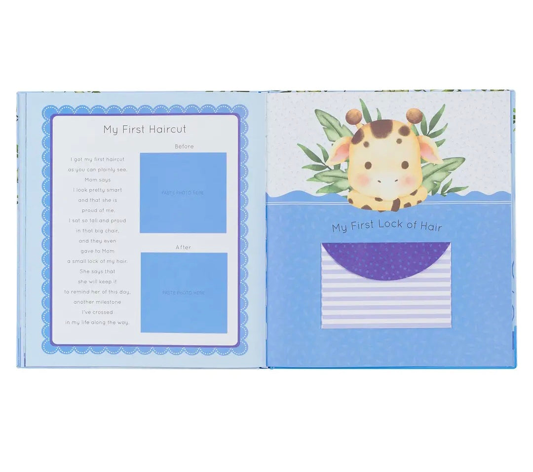 Baby Memory Book for Boys