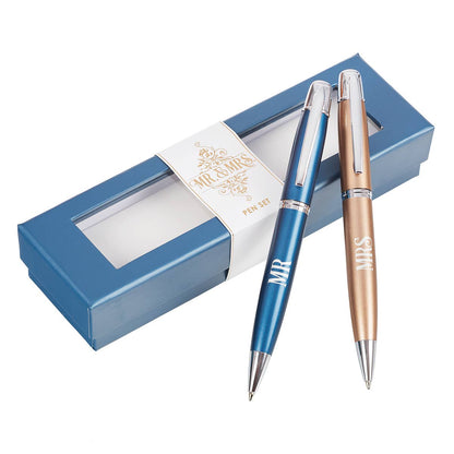 Mr and Mrs Collection set of two Gift Pen Set