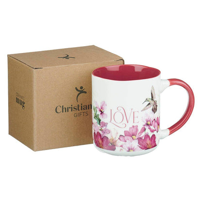 Mug Pink Love is Patient 1 Cor. 13:4
