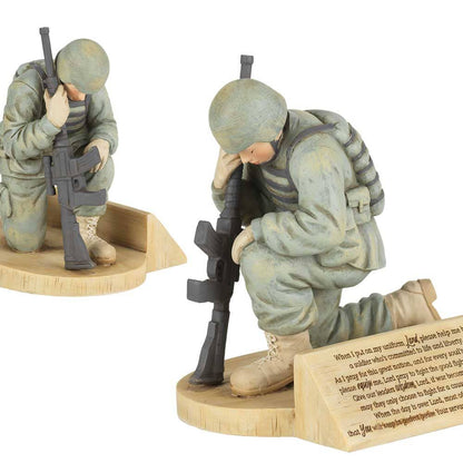 Figurine Soldiers Hear Our Prayer