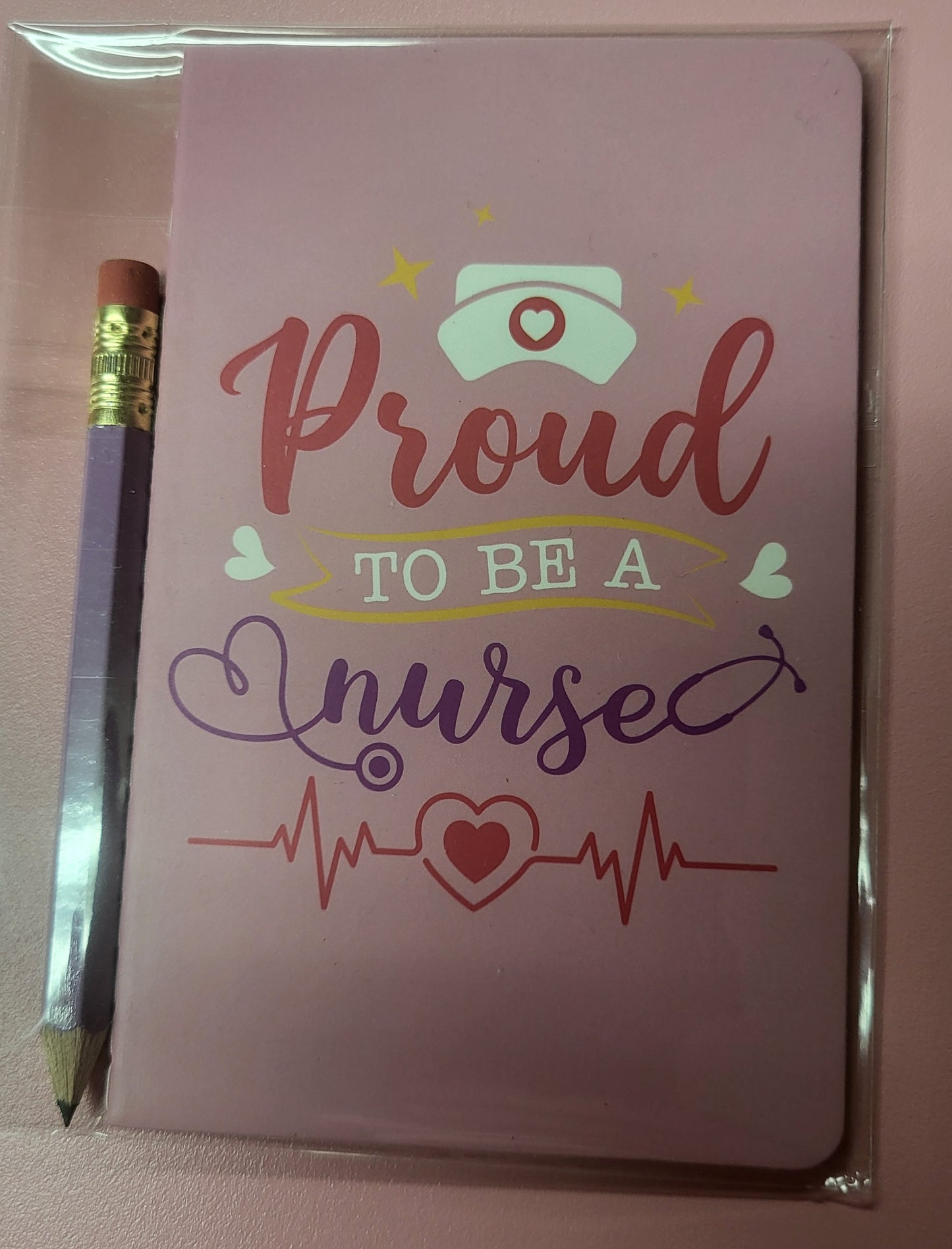 Nurses Lil Pocketbook n/pencil Set