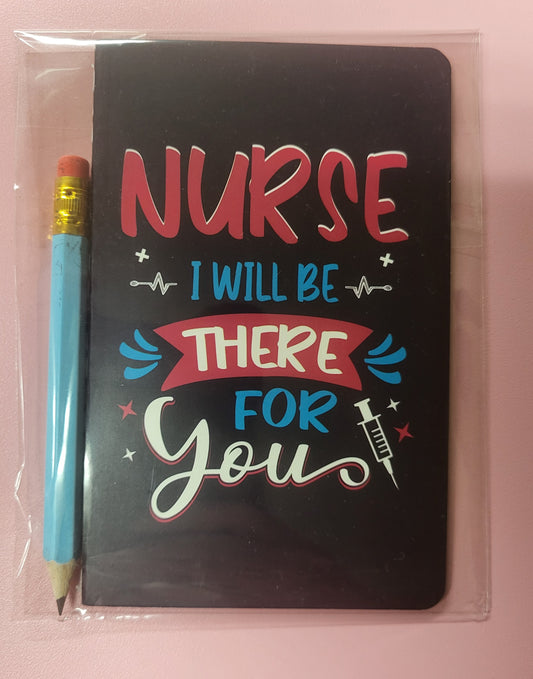 Nurses Lil Pocketbook n/pencil Set