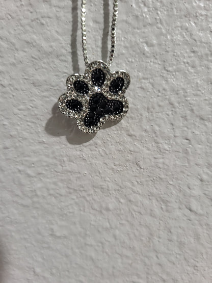 Paw Print Necklace