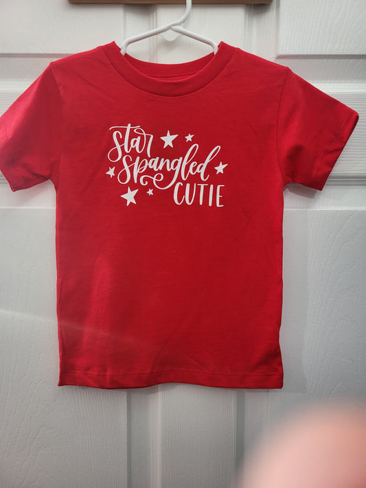 Star Spangled Cutie Girls Top