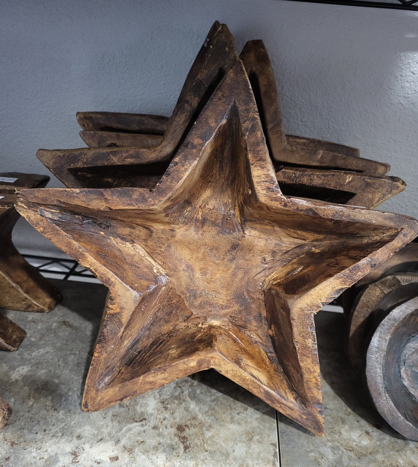 Wooden Star Decor