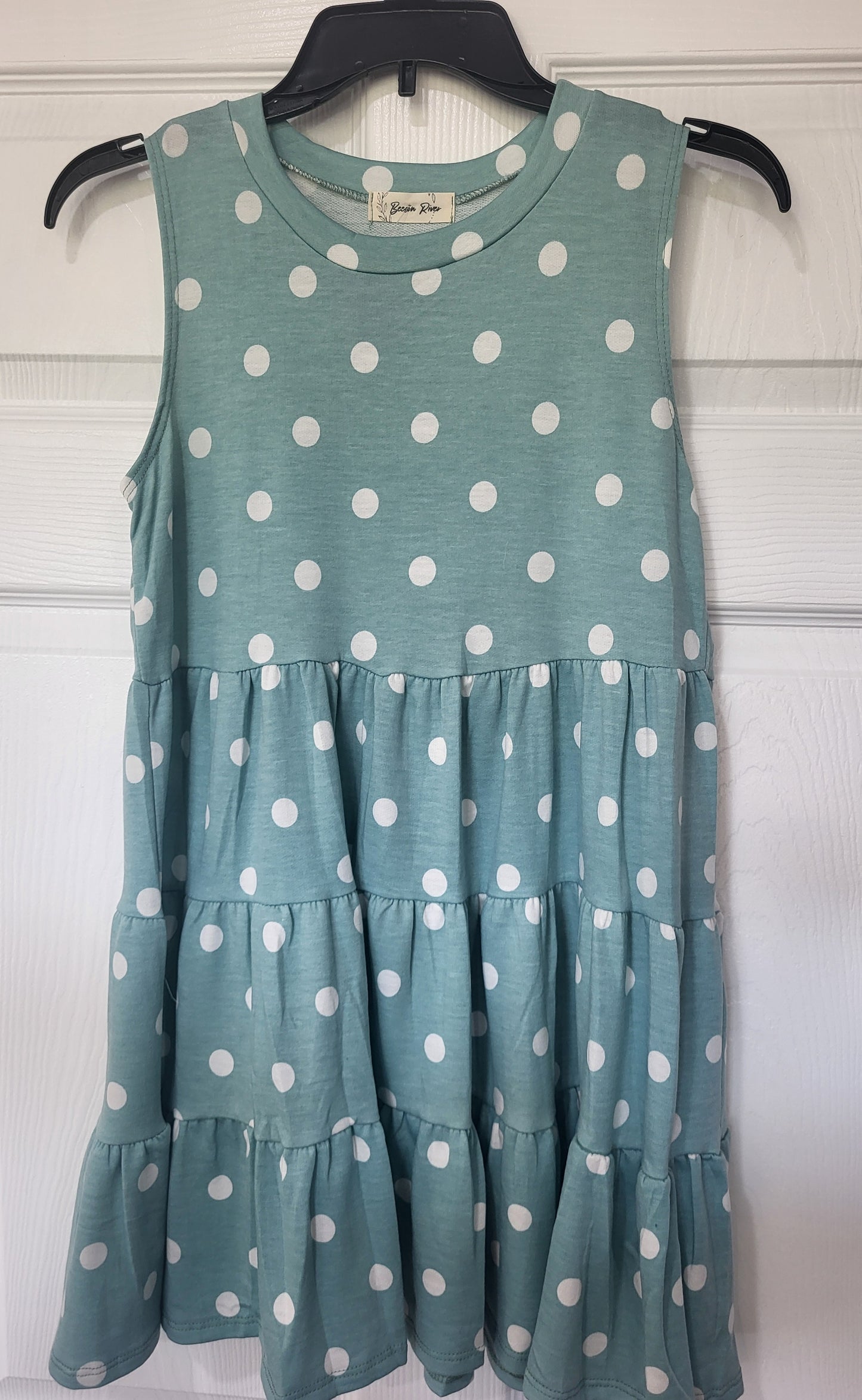 Benson River Polka Dot Dress Sleeveless