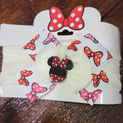 Minnie Mouse Baby Headband