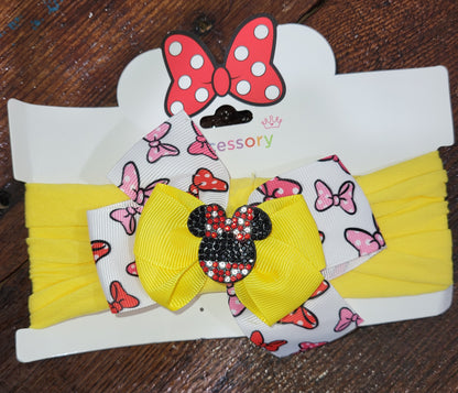 Minnie Mouse Baby Headband