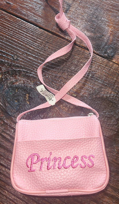 Little Toddler Girl Princess Purse Crossbody long strap