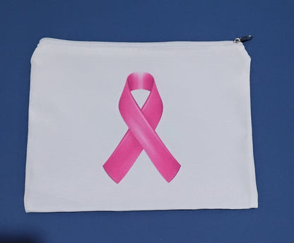 Breast Cancer Awareness Cosmetic/Pencil Bag