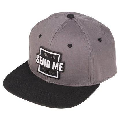 Baseball Cap Grey Send Me Isa. 6:8