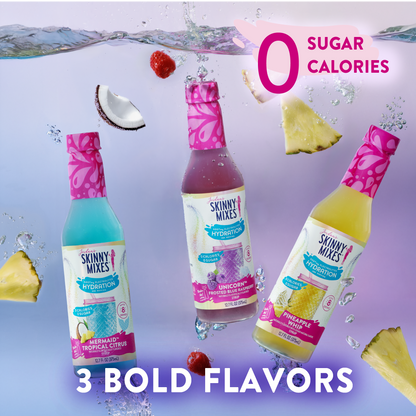 Sugar Free Mermaid Hydration Syrup with Electrolytes - 375 ml