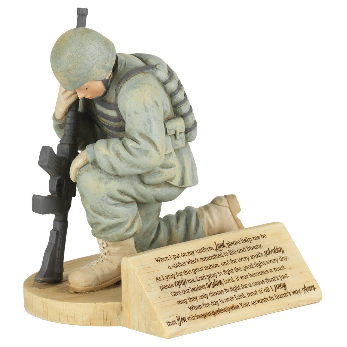 Figurine Soldiers Hear Our Prayer