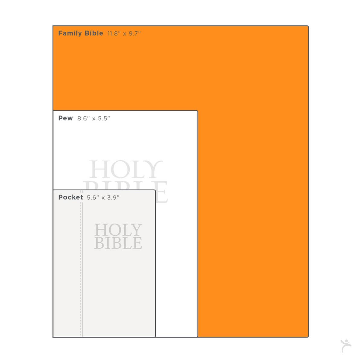 White Faux Leather King James Version Family Bible