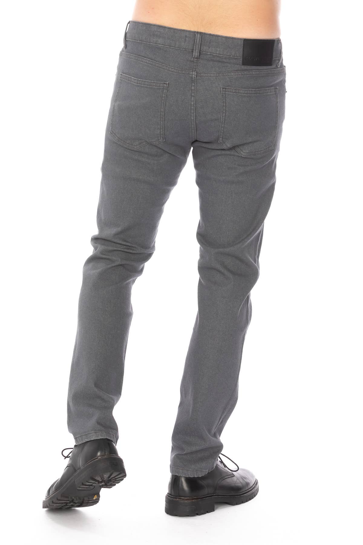 Men's Athletic Denim Stretch Jeans Grey