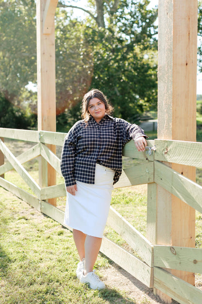 Dakota Fall Plaid Flannel Shacket