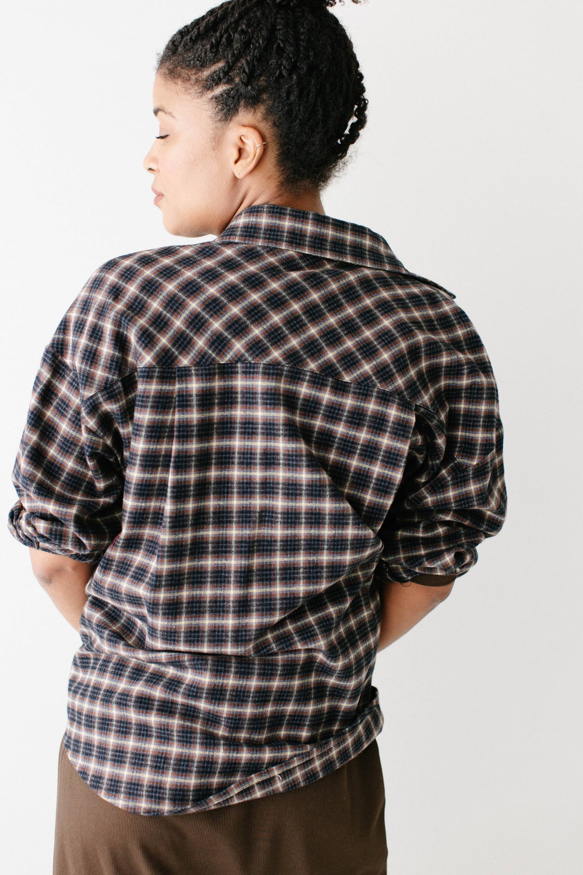 Dakota Fall Plaid Flannel Shacket
