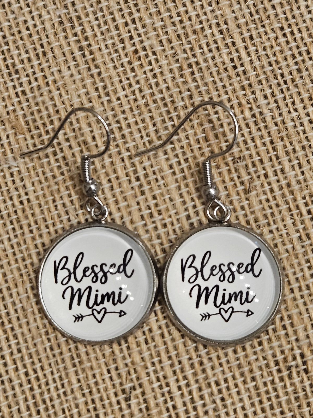 Blessed Mimi Earrings - Handmade, Stainless Steel, Thinking of You Gift