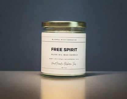 Blissful Wick Assorted Scented Olive Oil Wax Candle