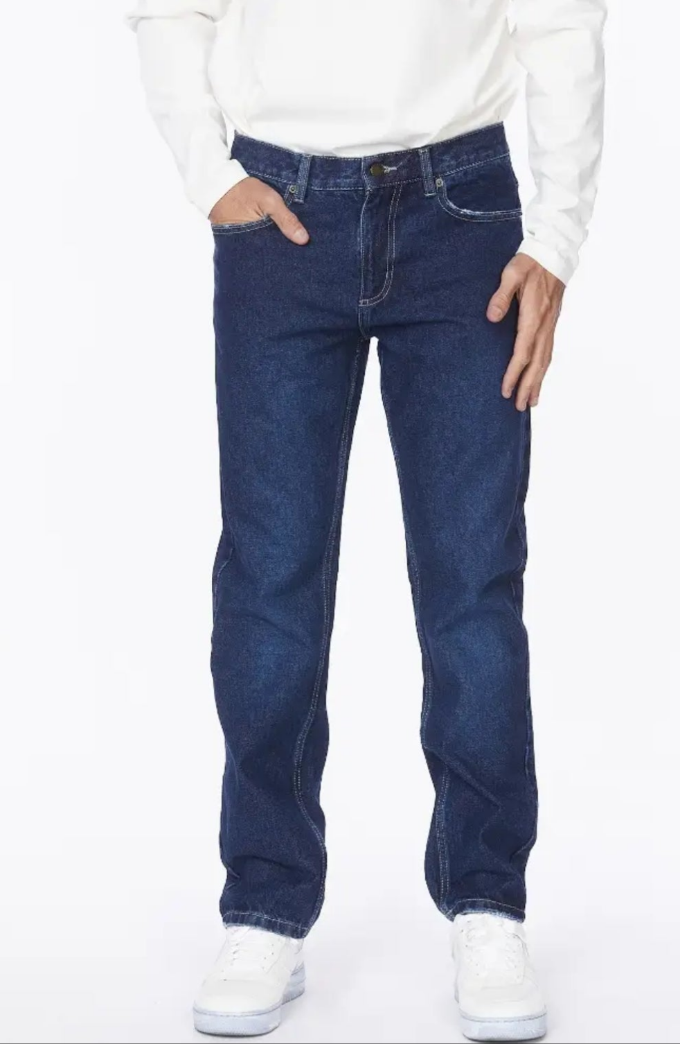 Men's Straight Loose Fit Denim