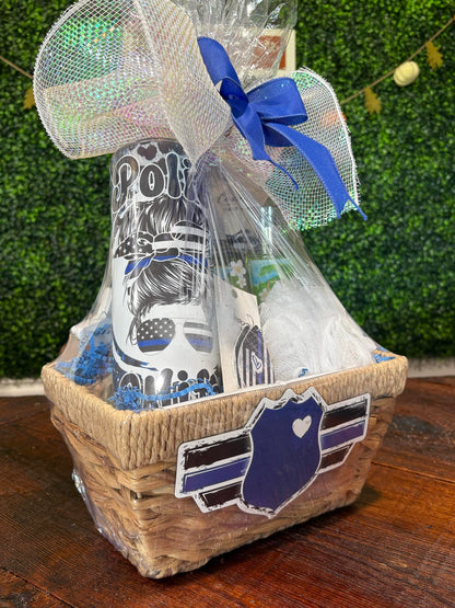 Police Officer Wife Gift Basket