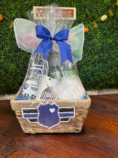 Police Officer Wife Gift Basket