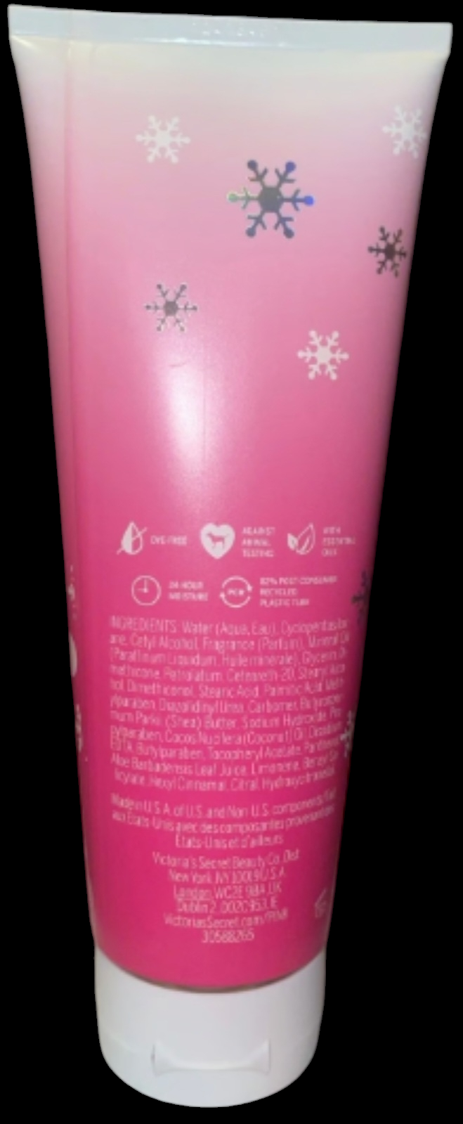 Pink Victoria's Secret Fresh & Clean Frosted 8oz Body Lotion