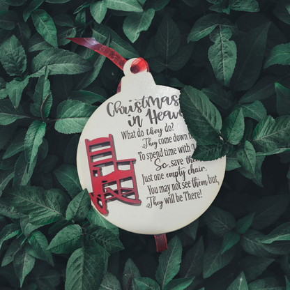 Christmas Ornaments Wooden Memory Ornaments