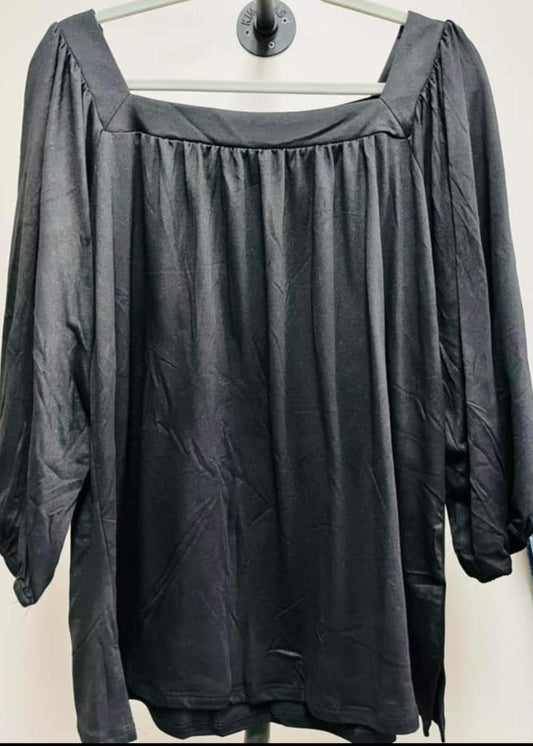 Ladies Black Blouse