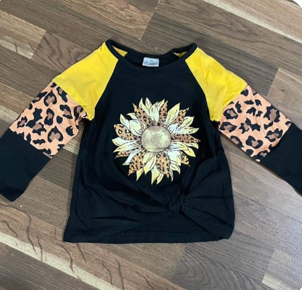 Kids Sunflower top