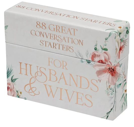 88 Great Conversation Starters for Husband's & Wives