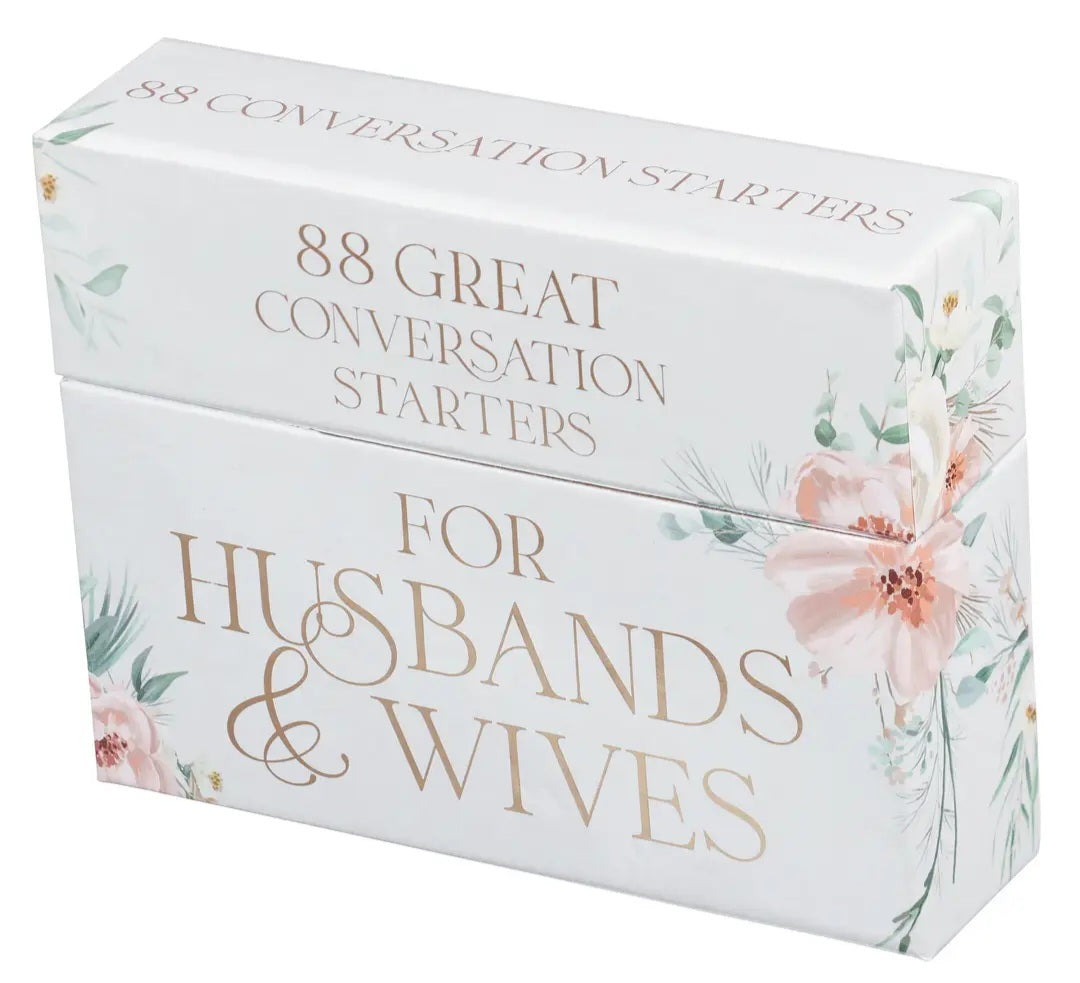 88 Great Conversation Starters for Husband's & Wives