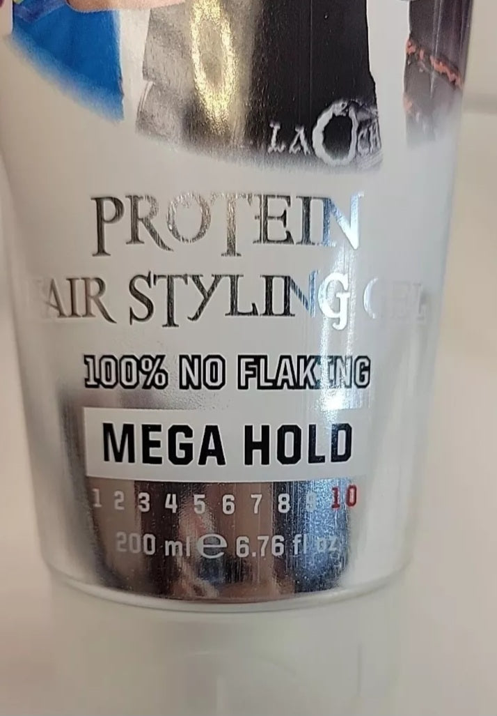 6.76 FL Oz- W - Mega Hold Protein Hair Styling Gel