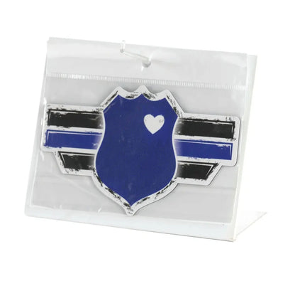 Police Officer Back the Blue Support Auto Vinyl Magnet