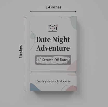 Date Night Adventure 40 Scratch Off Dates