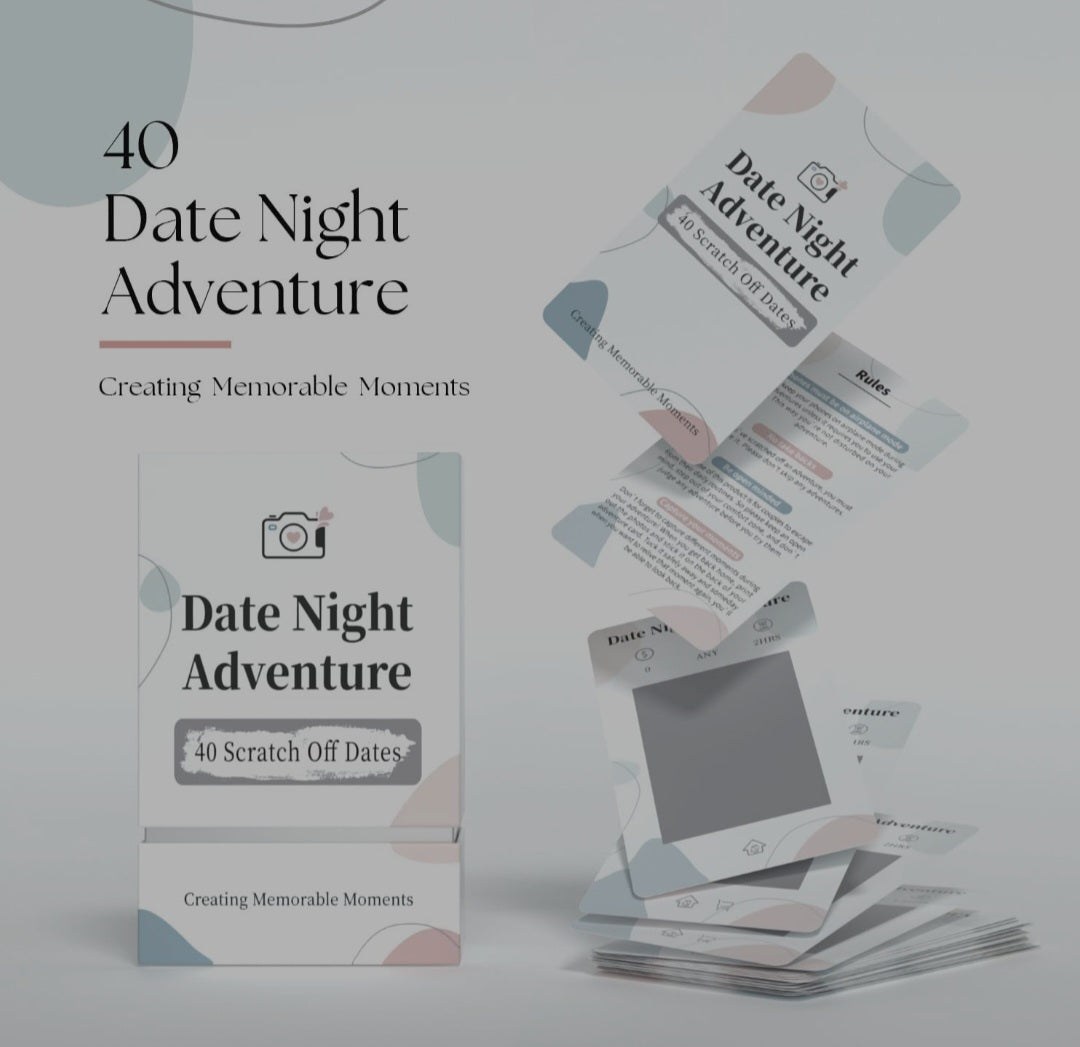 Date Night Adventure 40 Scratch Off Dates