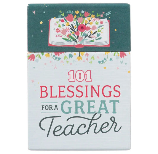 101 Blessings for A Great Teacher Box of Blessings