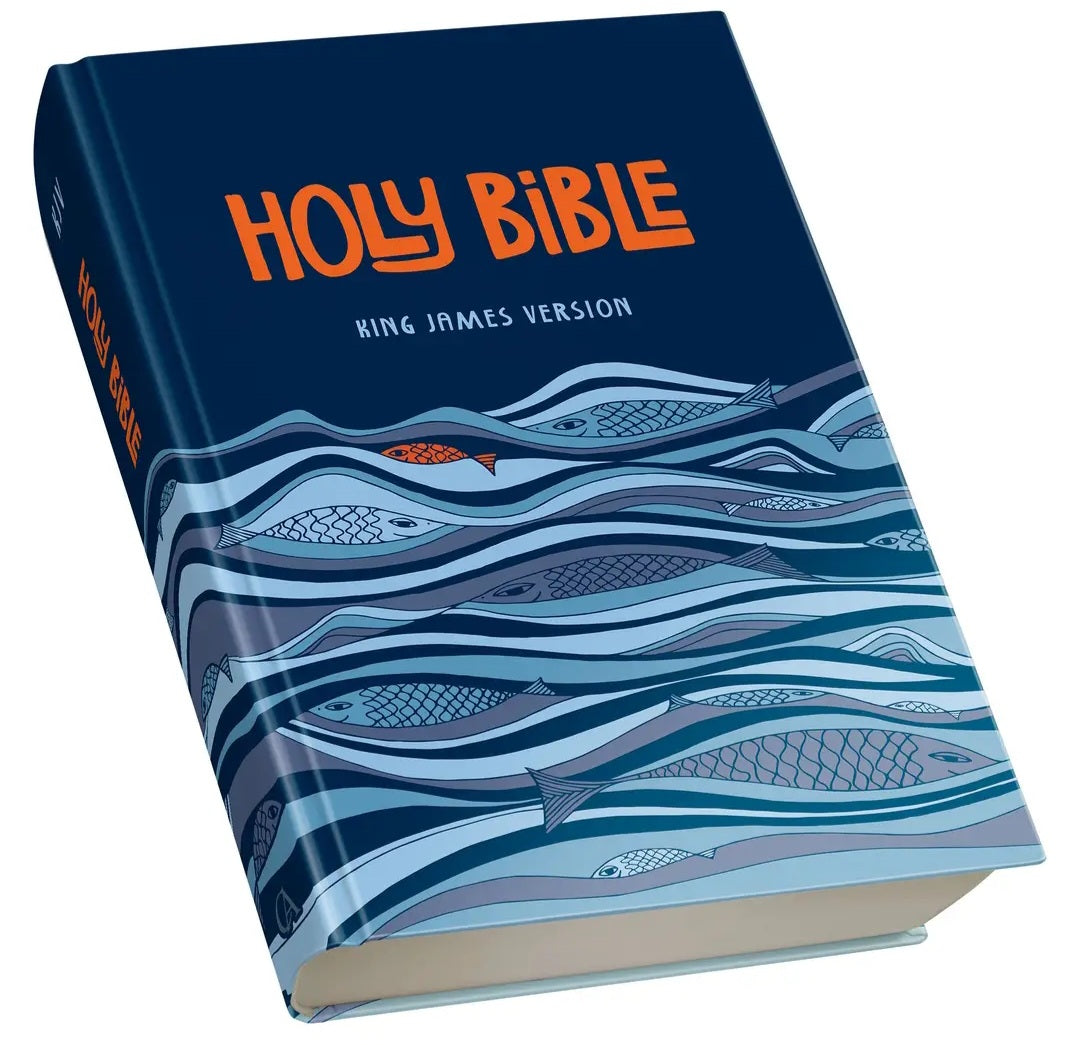 KJV Kids Edition Hardcover Bible-Blue Ages 8-12