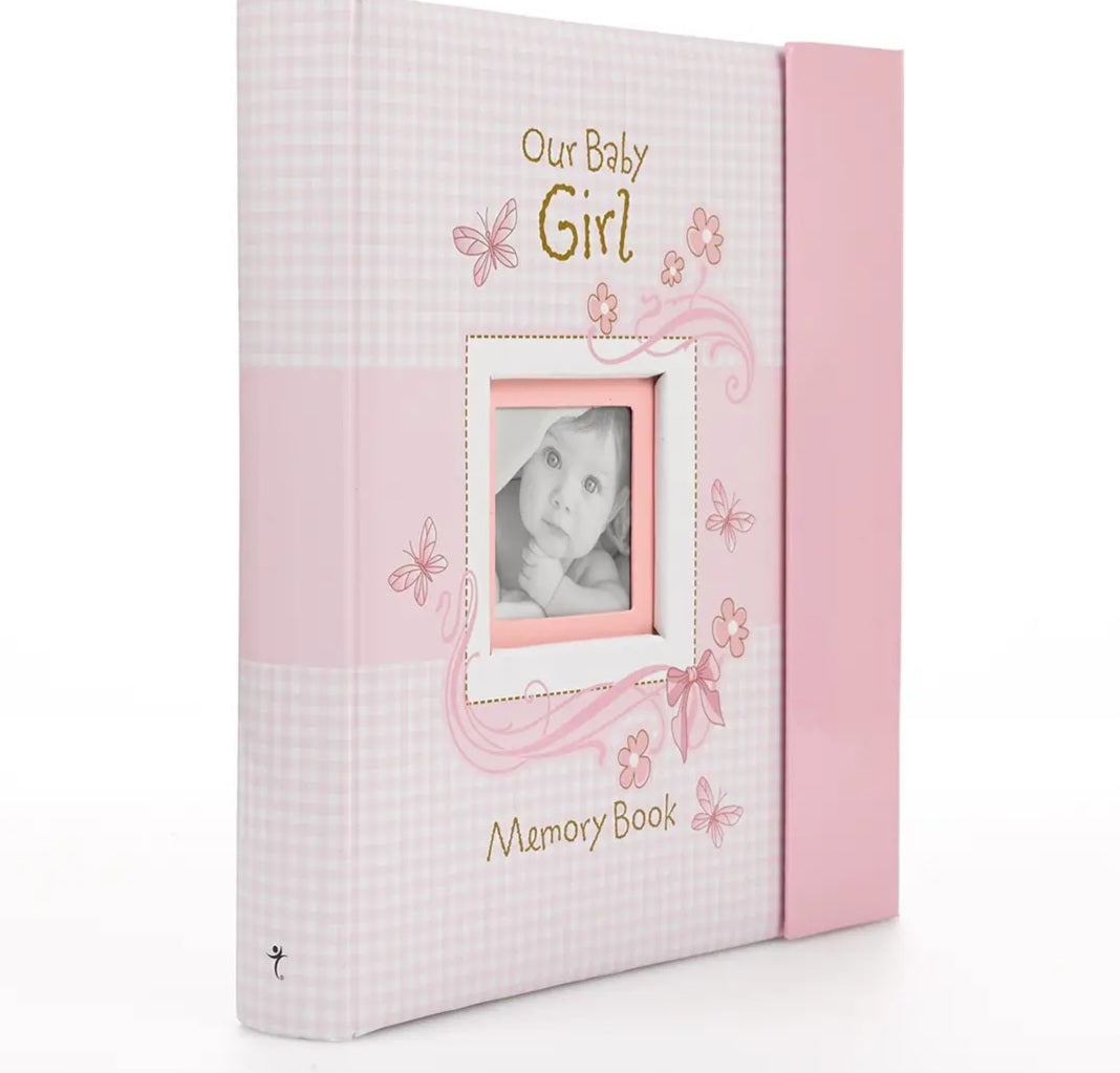 Memory Book Our Baby Girl Padded Hardcover