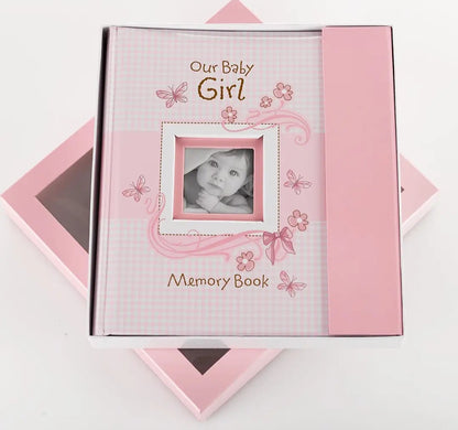 Memory Book Our Baby Girl Padded Hardcover