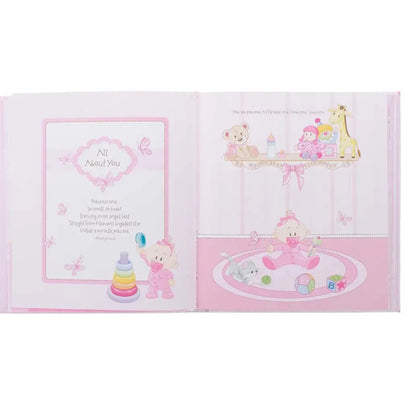 Memory Book Our Baby Girl Padded Hardcover