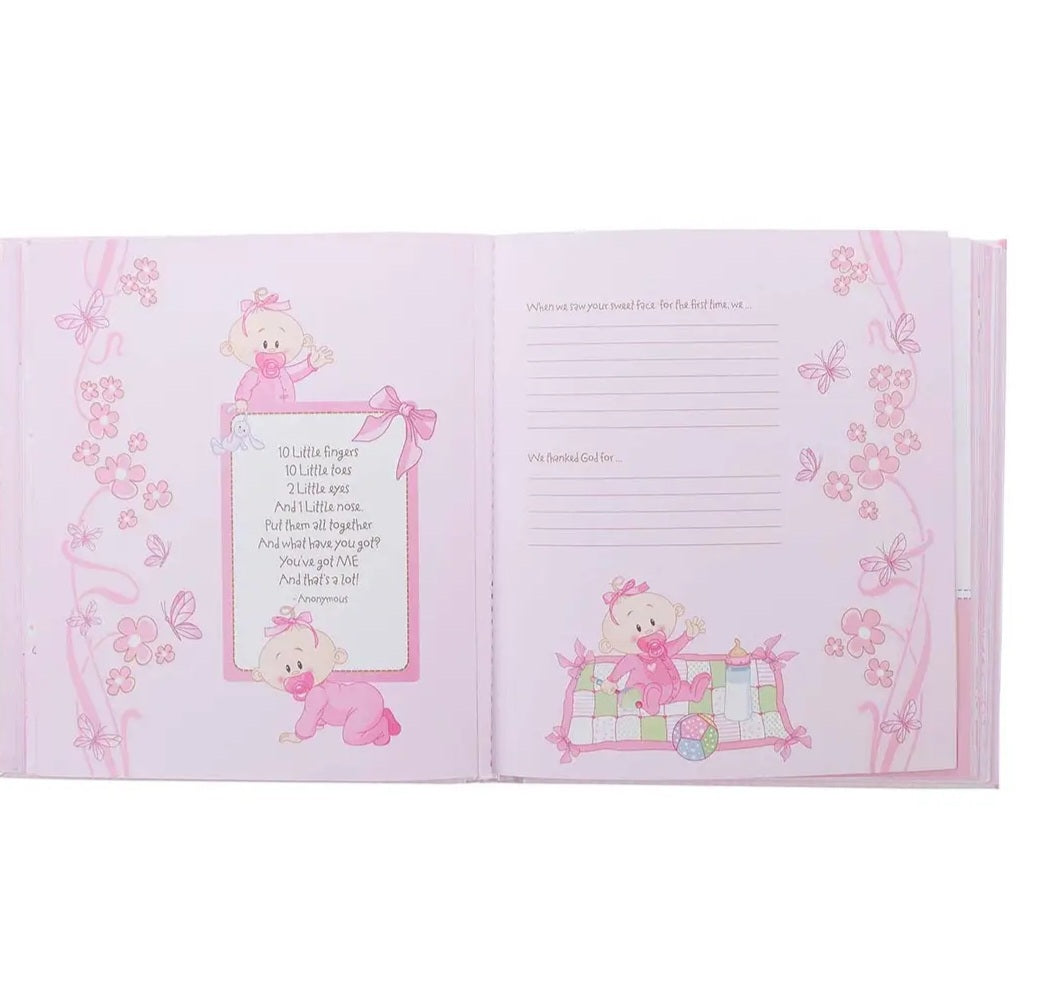 Memory Book Our Baby Girl Padded Hardcover