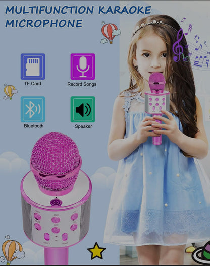 Kids Handheld Wireless Microphone Speaker