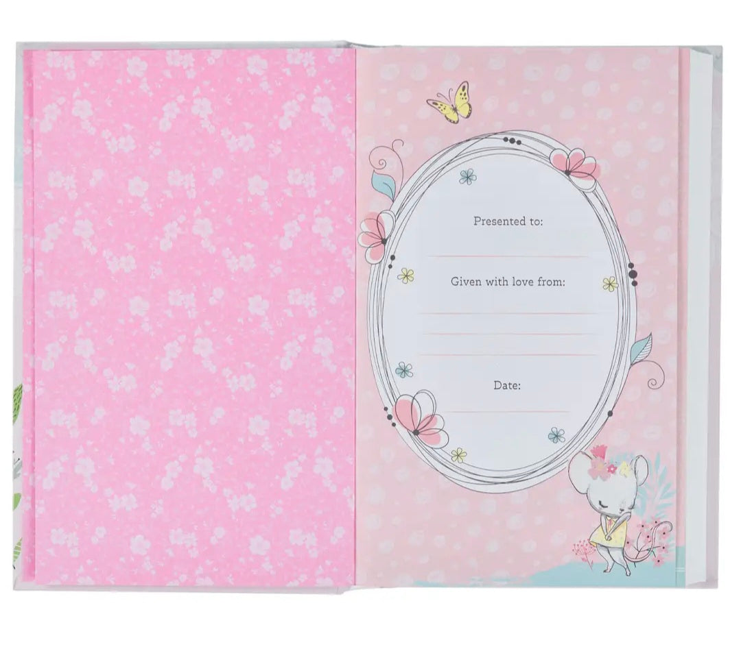 Bible NLT Infant Hardcover Pink